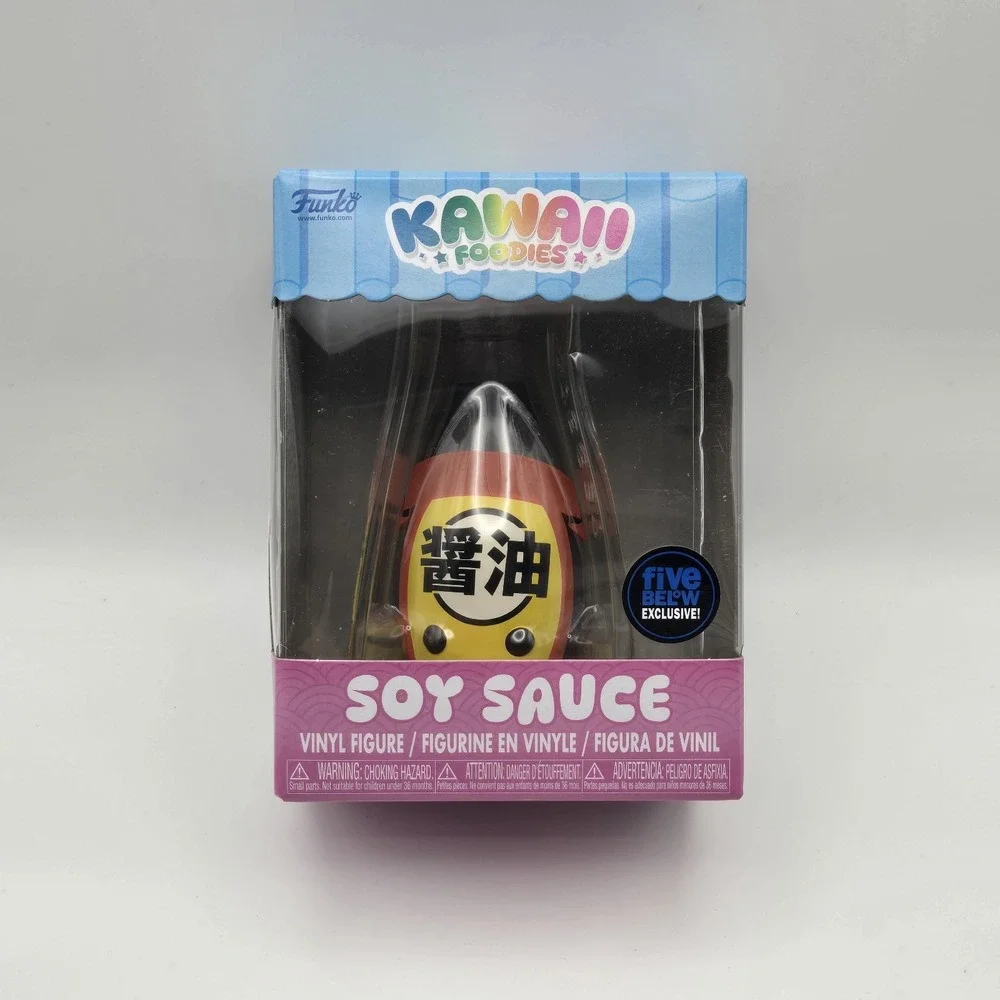 Funko Paka Paka SOY SAUCE Kawaii Foodies Vinyl Figure Five Below Exclusive New